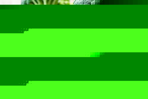 西蓝花 绿色健康的农产品创意摄影与海报设计