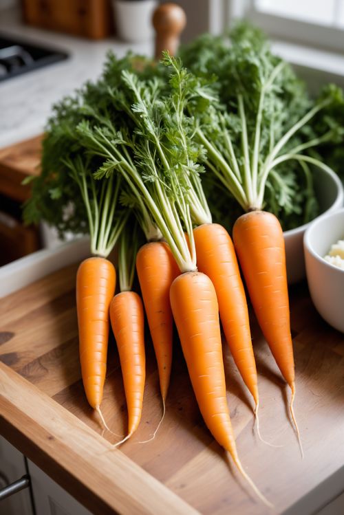 胡萝卜 大地的甘甜馈赠——优质农产品摄影欣赏